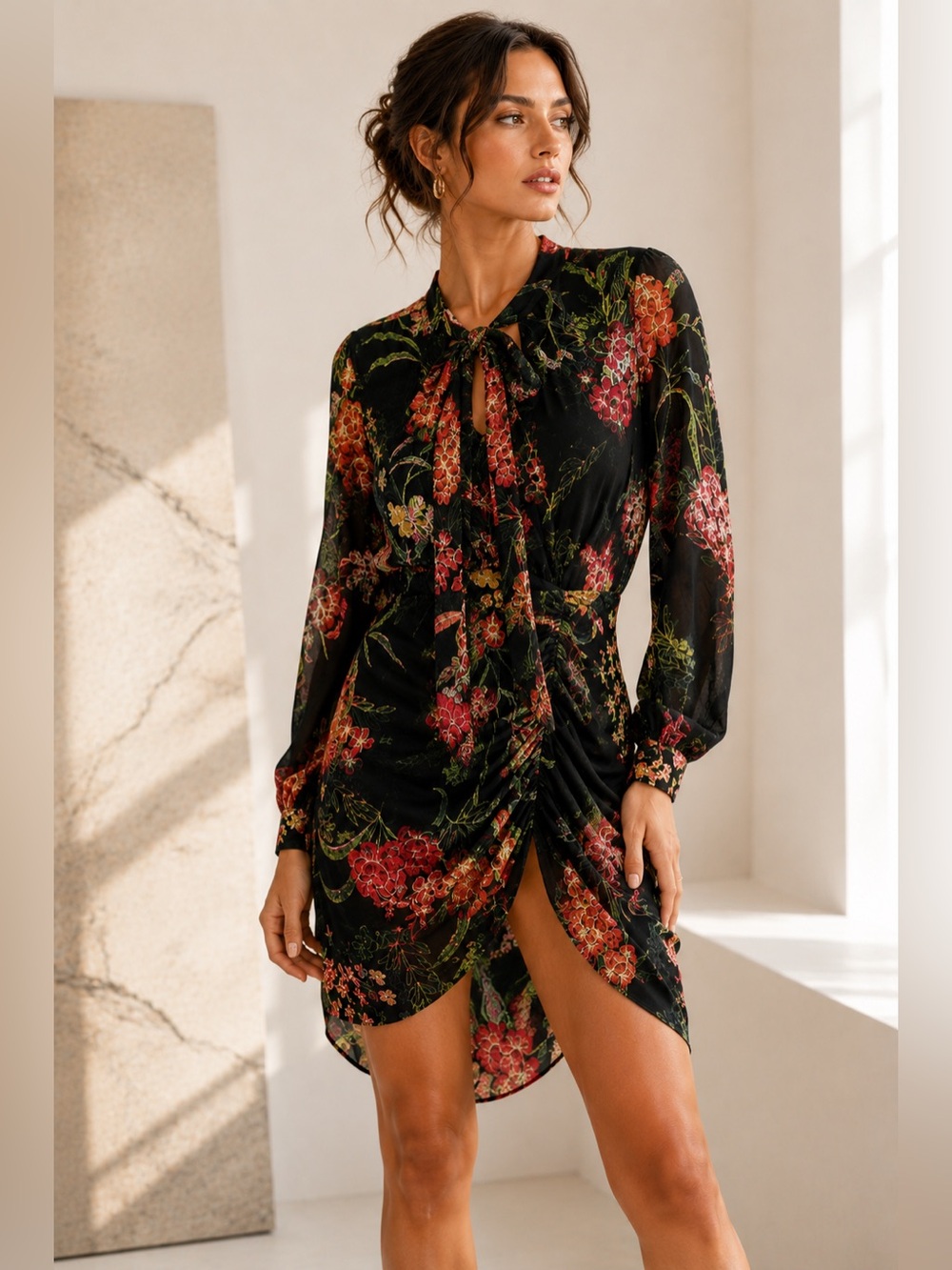 NWT Walter Baker Willette Dress Rain Forest. Size 12